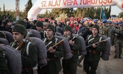 Çanakkale'de destanlaşan 57. Alay'ın kahramanları, muharebelerin 111. yılında Conkbayırı'nda anıldı