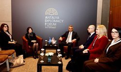 Cumhurbaşkanı Erhürman, DiCarlo ile görüştü