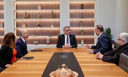 Cumhurbaşkanı Erhürman, Maronit toplumu temsilcisi Moussa ve Başpiskopus Sfeir ile görüştü