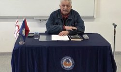 DAÜ'de 'Kıbrıslı Türk şair ve yazarların Türkçeye bakışı' konferansı düzenlendi