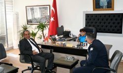 Dr. Suat Günsel Devlet İlkokulu öğrencilerden PGM Vekili Karagil'e ziyaret