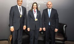 İncirli, AP Hukuk İşleri Komisyonu Başkanı İlhan Küçük ile bir araya geldi