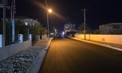 İskele Belediyesi yol bakım ve asfalt çalışmalarını sürdürüyor