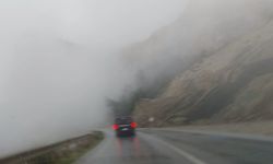 Karaağaç-Alevkayası yolunda yoğun sis