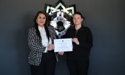 KAÜSEM Yunanca kurs programını tamamlayanlara sertifikaları verildi