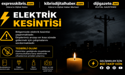 Metehan ve Alayköy'de yarın elektrik kesintisi yapılacak