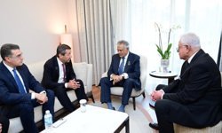 Pakistan'dan KKTC ile diplomatik temas mesajı: Dar, Ertuğruloğlu ile görüştü