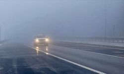 Polis'ten Lefkoşa-Girne ana yolu için sis uyarısı