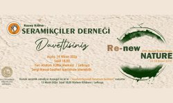 Seramikçiler Derneği'nden 'Re-Nature' etkinliği