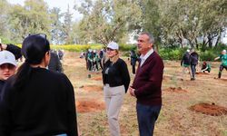 Yeniden Yeşil Kıbrıs etkinliği... Gazimağusa ve Tuzla'da fidan dikildi