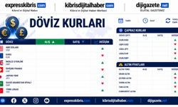 Döviz kurları: Dolar 45,60, euro 53,10, İngiliz sterlini 60,90 TL