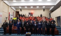 KKTC'den gazeteciler, Ankara'da düzenlenen savaş muhabirliği eğitimine katılıyor