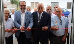 Türk Barış Kuvvetleri Gaziler Derneği İskele Şube Binası açıldı