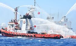Caner Gönyeli Arama Kurtarma Tatbikatı'nın deniz safhası başarıyla icra edildi