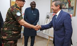 Ertuğruloğlu, BM Temsilcisi Diagne ve UNFICYP Komutanı Alam'ı kabul etti