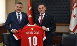 Oğuz, mevkidaşı Çiftçi ile görüştü:'İş birliğimiz devam edecek'