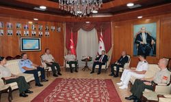 Başbakan Üstel, GKK Komutanı Tümgeneral Görgülü'yü kabul etti