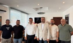 Kırok KKTC Avcılık Federasyonu heyetini kabul etti