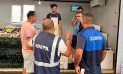Lefkoşa Merkez Pazarı'nda balık satıcılarına denetim...7 kilo hamisiye el konuldu