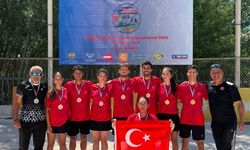 Nehir ve Zarif'den Avrupada Altın Madalya
