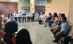 UBP Lefkoşa Belediye Başkan adayı Mehmet Aktunç, Kızılbaş'ta vatandaşlarla buluştu