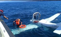 Gürcistan'dan kalkan özel uçak Rize açıklarında denize acil iniş yaptı