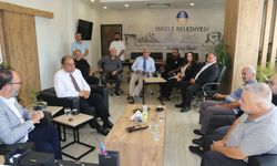 Sucuoğlu'ndan İskele Belediyesi'ne ziyaret