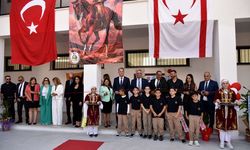 Yeniden inşa edilen Yeşilyurt İlkokulu törenle açıldı