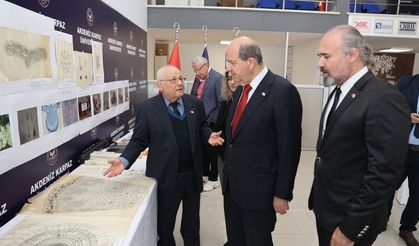 Cumhurbaşkanı Tatar, “Doğanın Mühendisliği” isimli serginin açılışına katıldı