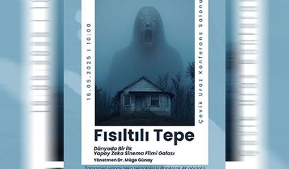 Dünyanın ilk uzun metraj yapay zekâ filmi Fısıltılı Tepe’nin galası UKÜ’de yapılıyor