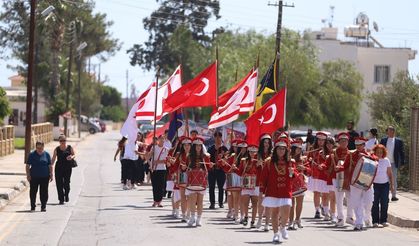 İskele’de “Atamıza Saygı ve Bağlılık Yürüyüşü” düzenlendi