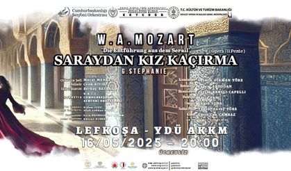“Saraydan Kız Kaçırma” yarın akşam YDÜ AKKM’de ücretsiz olarak sahnelenecek