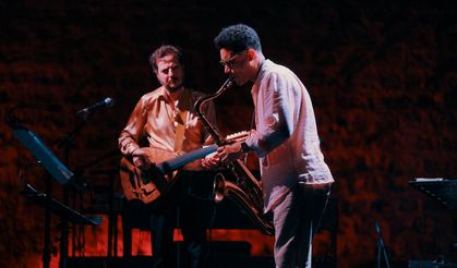 "Mehmet Ali Sanlıkol Quintet" Othello Kalesi’nde sahne aldı