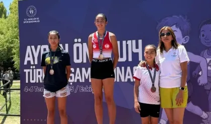 Milli sporcumuz Azra Avcı U14 Türkiye Şampiyonu oldu!