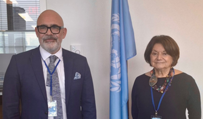 Özel Temsilci Güneş Onar, DiCarlo’yla görüştü