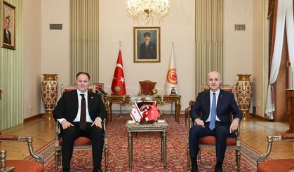 Öztürkler, TBMM Başkanı Kurtulmuş ile Ankara'da bir araya geldi