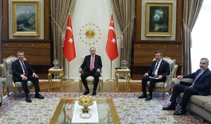 Türkiye Cumhurbaşkanı Erdoğan, Başbakan Üstel'i kabul etti