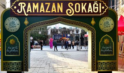 Lefkoşa'da 'Ramazan Sokağı' kuruldu