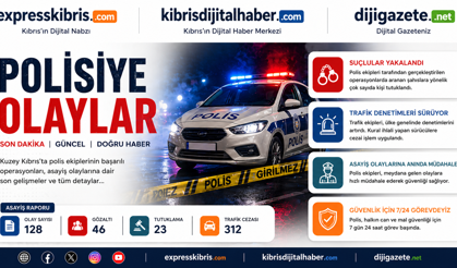 Girne'de polisi darp ve görevinden men eden alkollü şahıs tutuklandı