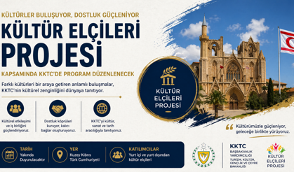 Kültür Elçileri Projesi kapsamında KKTC'de program düzenlenecek