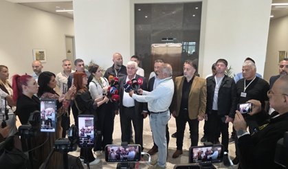 Sendikacılar Meclis'teydi...Bıçaklı: 'Bizim istediğimiz de tasarının komiteye çekilmesiydi'