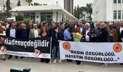 Sendikalar ve basın tek ses: 'Özgür basın susturulamaz'