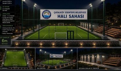 Esentepe'ye Yeni Halı Saha Müjdesi
