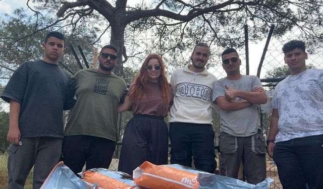 CTP Gençlik Örgütü Girne İlçesi’nden barınaklara mama desteği
