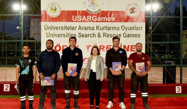 "USARGames 2025 Üniversiteler Arama Kurtarma Oyunları" ödül töreniyle tamamlandı