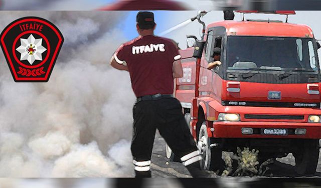 Cihangir’de evde, Akdoğan’da ağılda yangın…