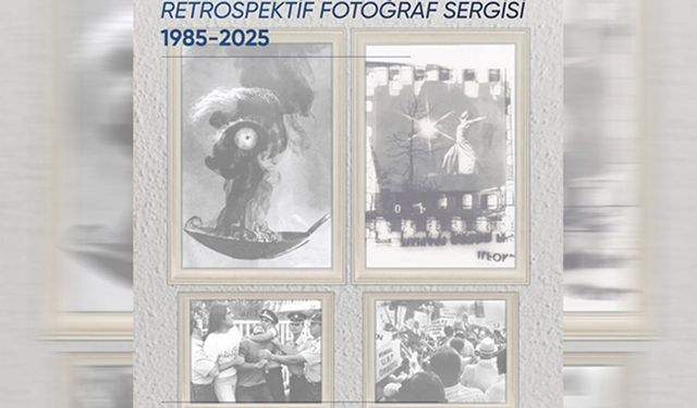 Gazi Yüksel’in retrospektif sergisi bugün saat 15.00’te YDÜ iletişim Fakültesi’nde açılacak