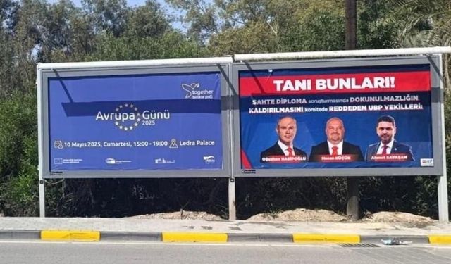 Halkın Partisi: “Yırtılan afişler yeniden asıldı”