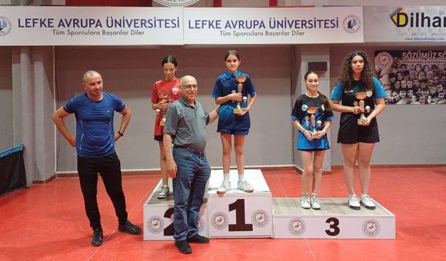Masa Tenisinde En İyi U19’lar belirlendi; Özüm ve Ali şampiyon