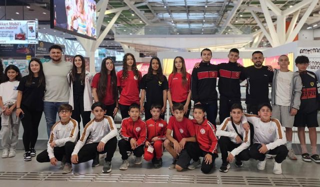 Sporcularımız Bolu’da madalya peşinde